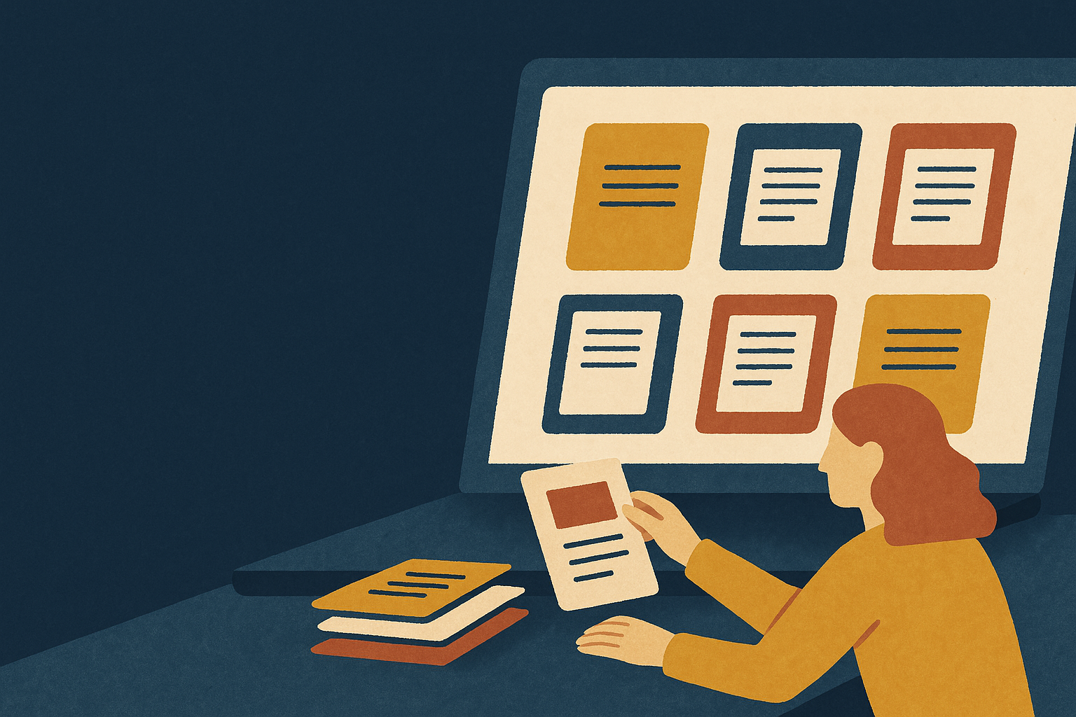 Cover illustration for "A Curated List of The Best FREE Blogging Resources I Use Everyday".